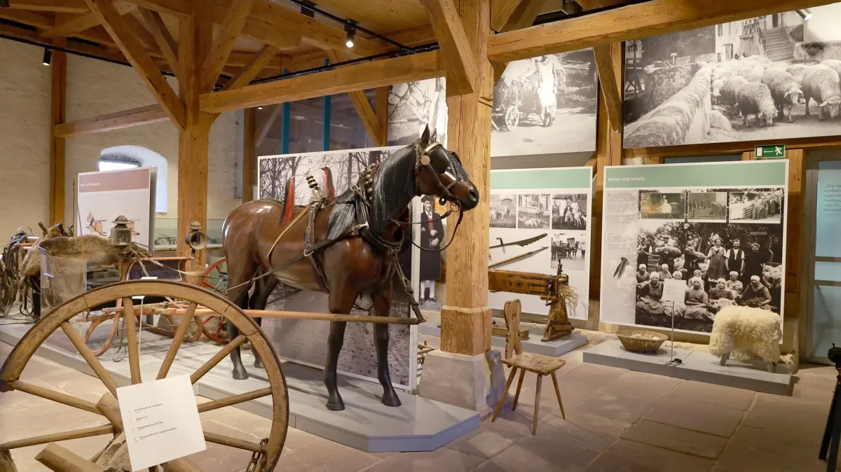 Das Bauernmuseum in Glatt zeigt den ländlichen Alltag am oberen Neckar.