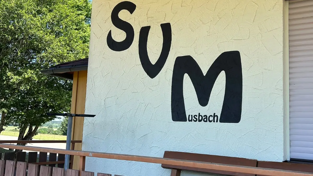 Das Vereinsheim des SV Musbach.