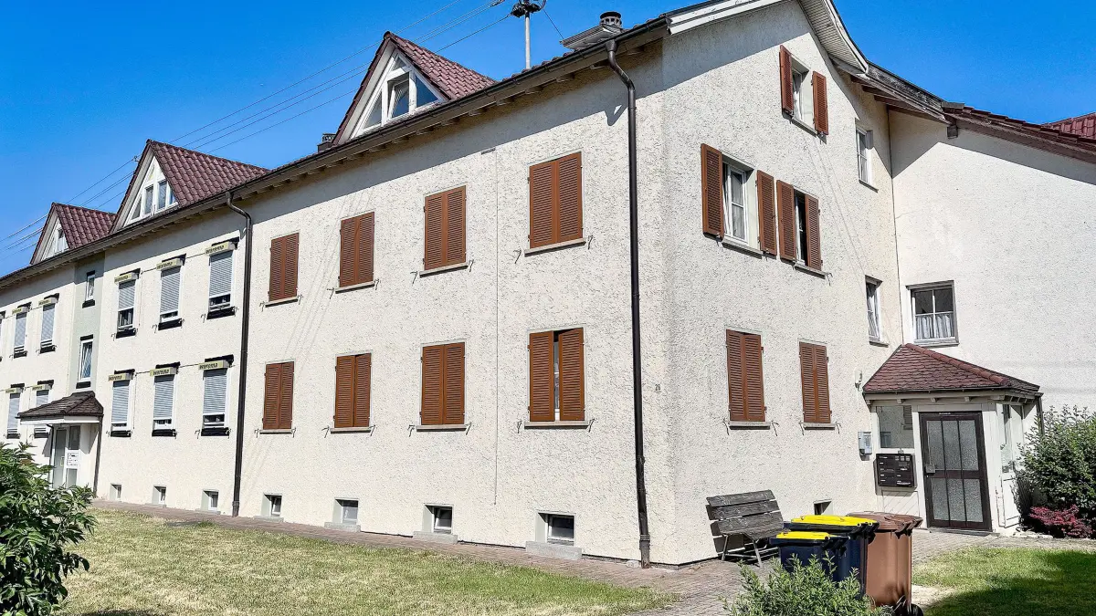 Die gemeindeeigenen Häuser-Alte Friendstraße 26 und 28 werden energetisch saniert.