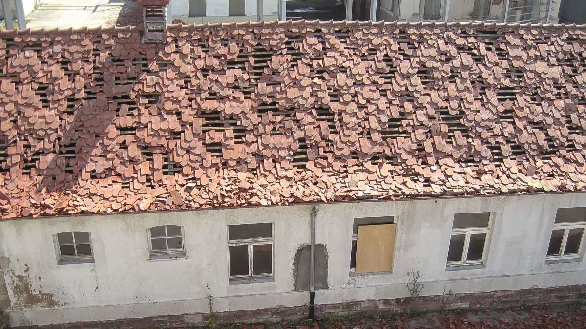 An vielen Gebäuden in Villingen-Schwenningen verursachte das Unwetter einen großen Schaden.