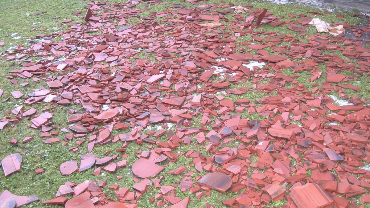 An vielen Häusern in Villingen-Schwenningen verursachte das Unwetter einen großen Schaden.