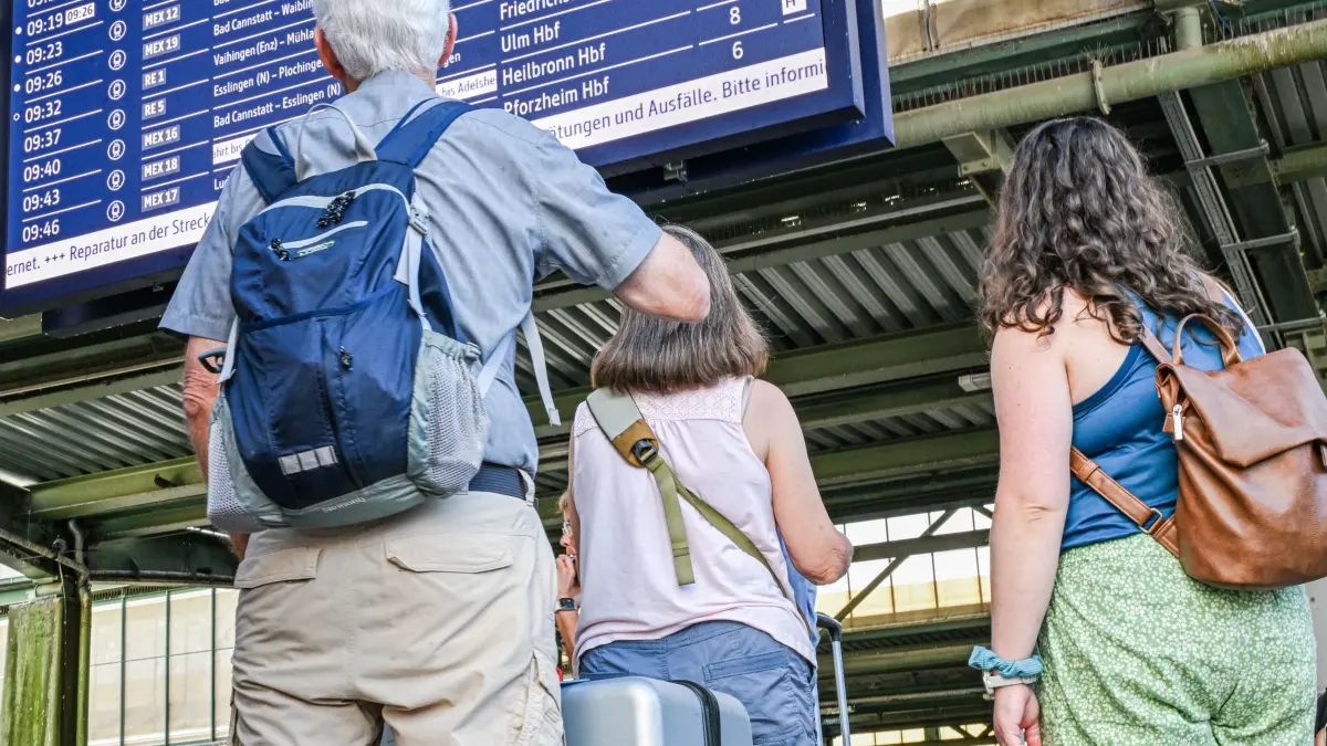 Nach dem bundesweiten Ausfall bei der Deutschen Bahn - Stuttgart