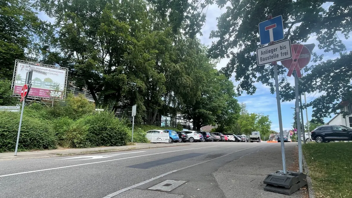 In der Bismarckstraße ändert sich die Verkehrsführung.