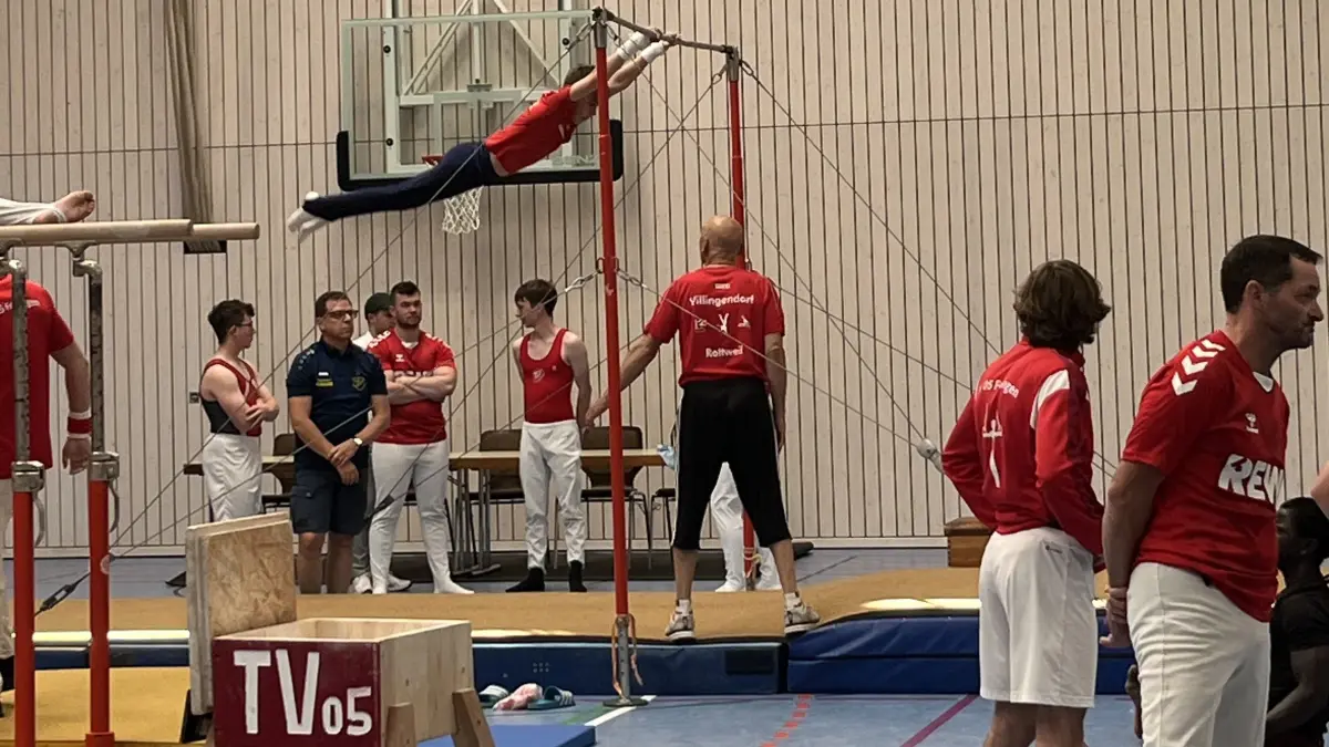 Gaufinale Gerätturnen Mannschaft männlich in Fridingen