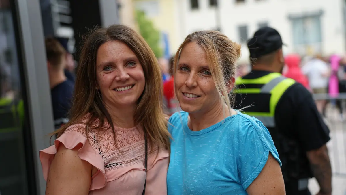 Gute Stimmung beim Open Air