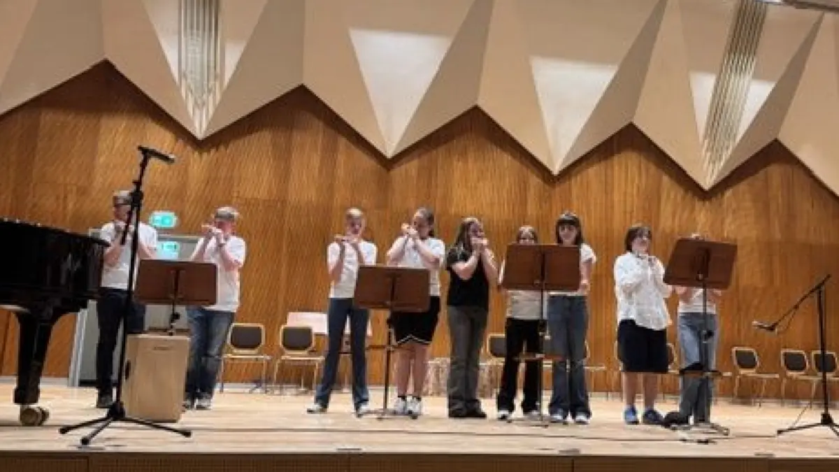 Beim Schülerkonzert zeigten alle Musikschüler ihr Können.