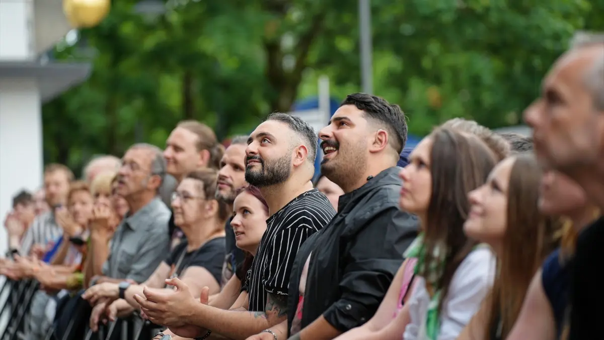 Fans beim Open Air in Balingen