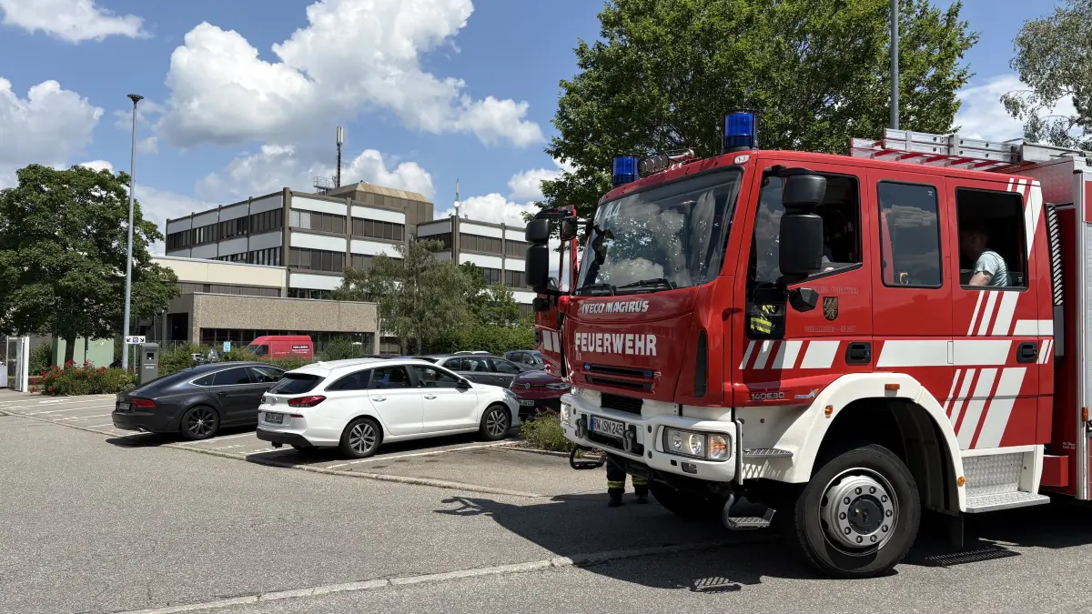 Die Feuerwehr war bei Kern-Liebers gefordert.