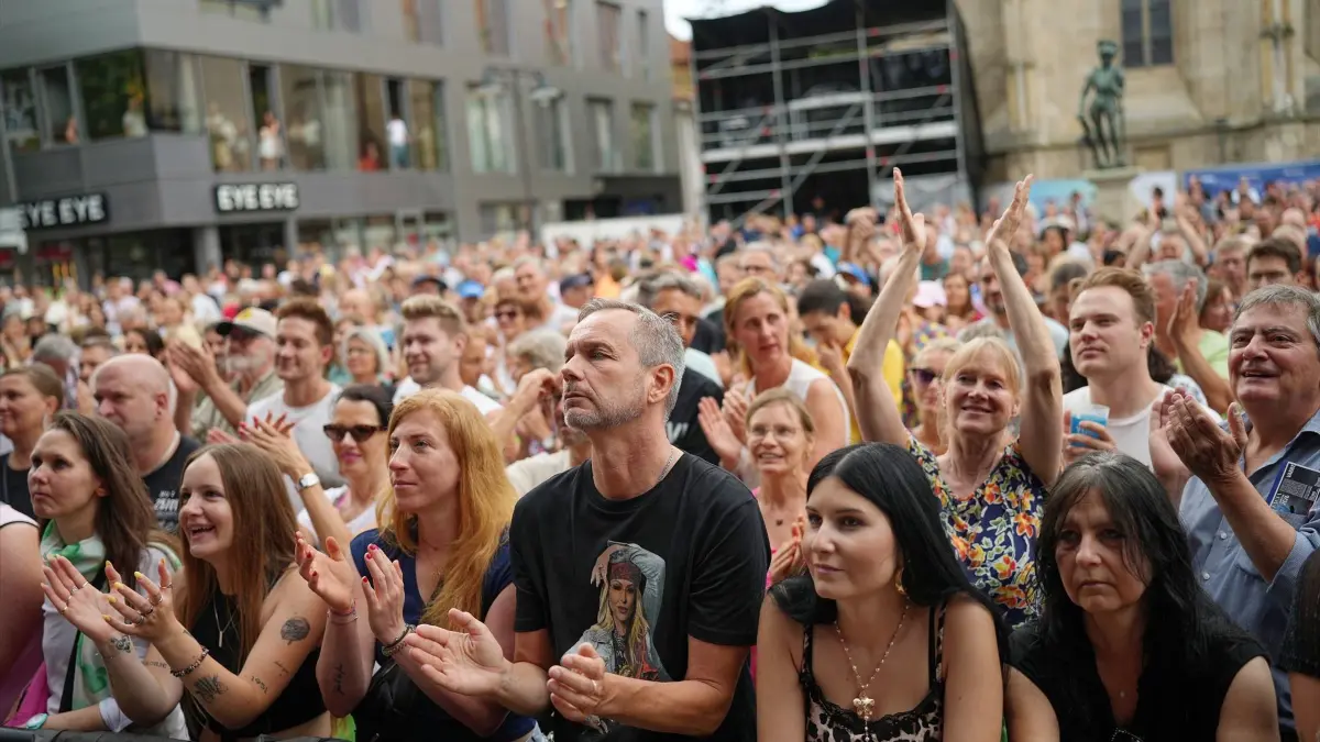 Fans beim Open Air in Balingen