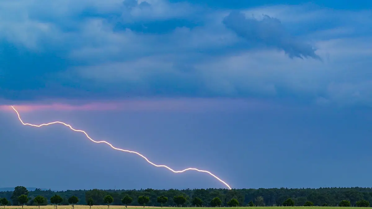 Gewitter über Brandenburg