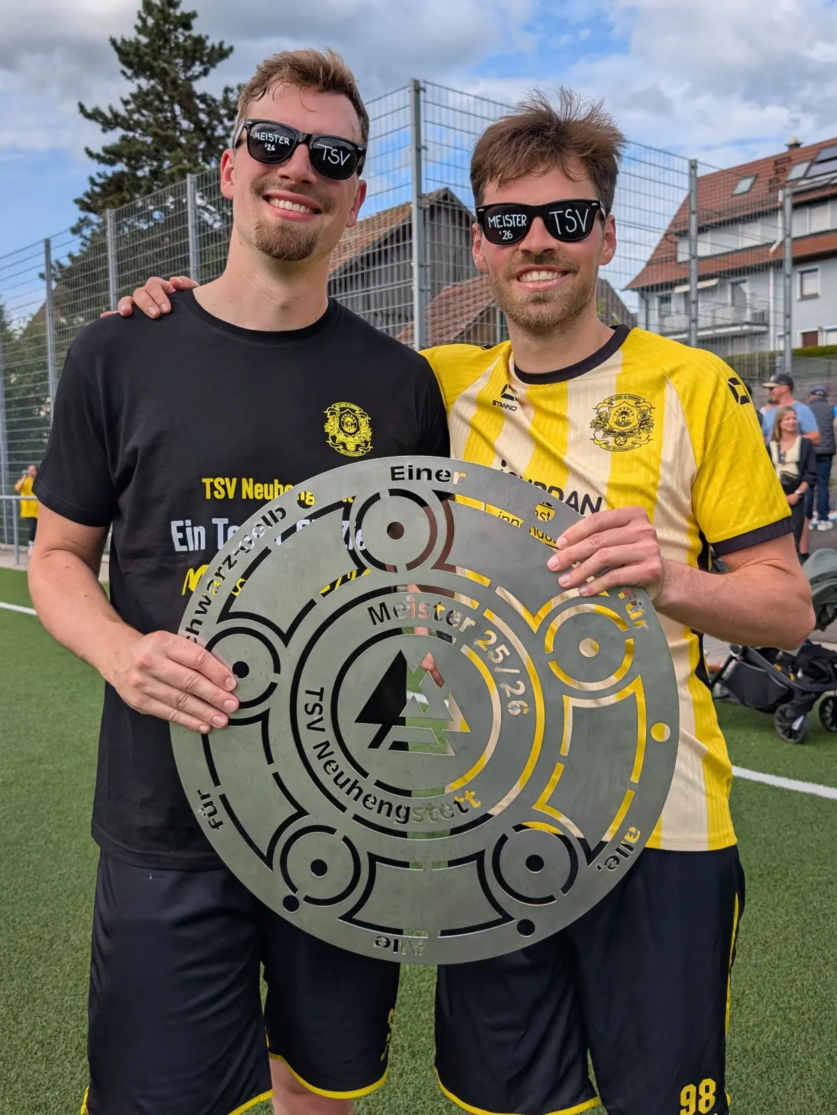 Wayne Reich (rechts) und sein Bruder Dean Reich