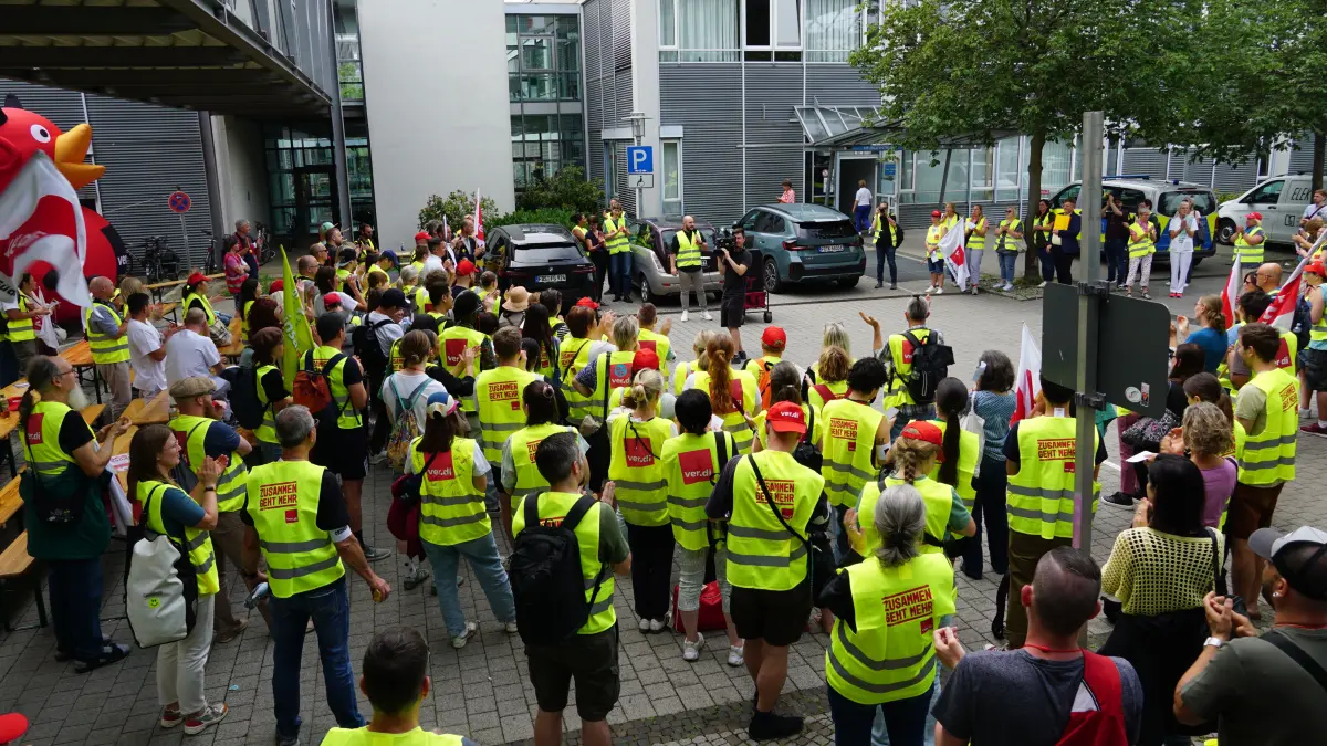 Wie schon Mitte Juni wird auch in der kommenden Woche an der Uniklinik in Freiburg gestreikt.