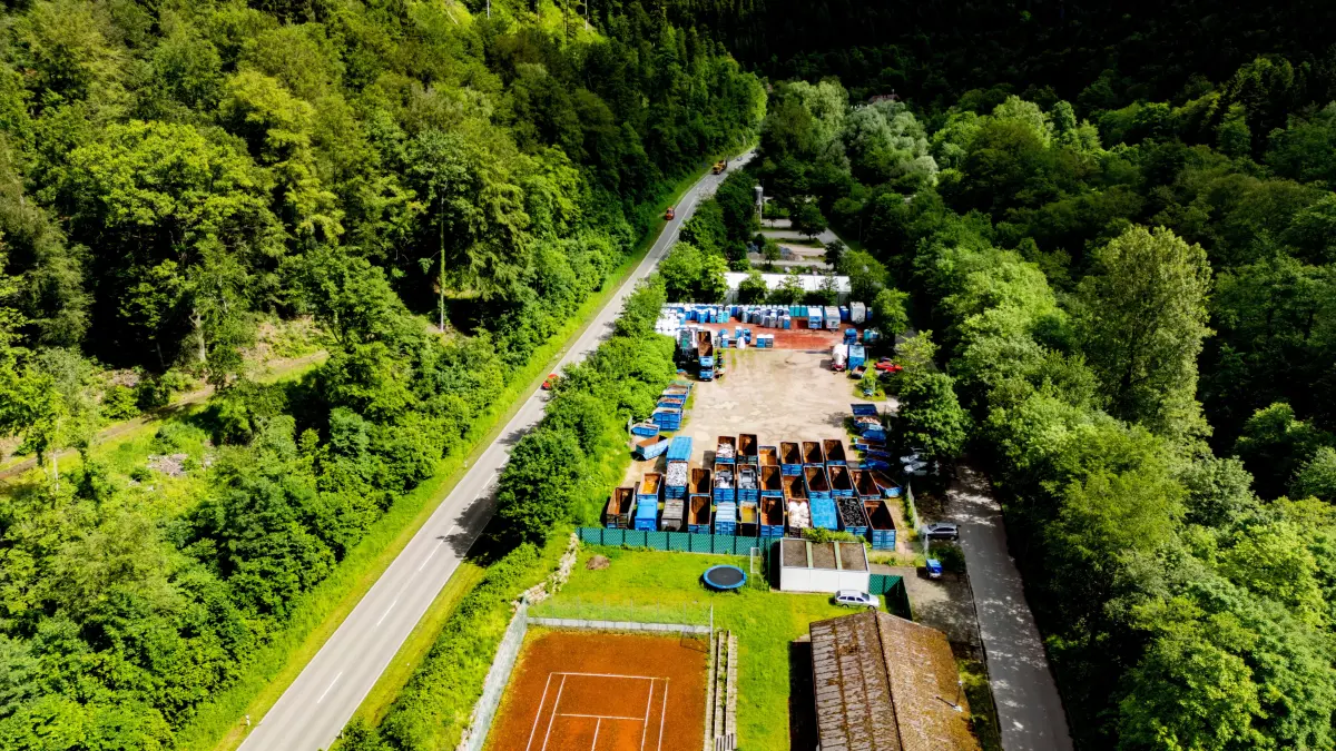 Das Areal Talwiesen in Bad Liebenzell