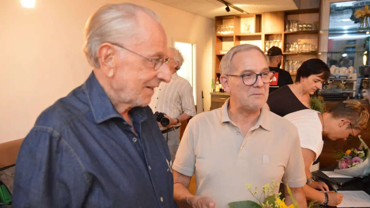 Johannes Kempf mit Peter Renz