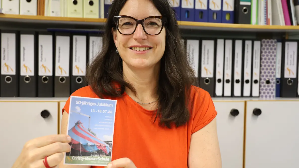 Kerstin Greimel, Leiterin der Christy-Brown-Schule in Villingen, ist auf das Festwochenende anlässlich des 50-jährigen Bestehens der Schule gespannt.