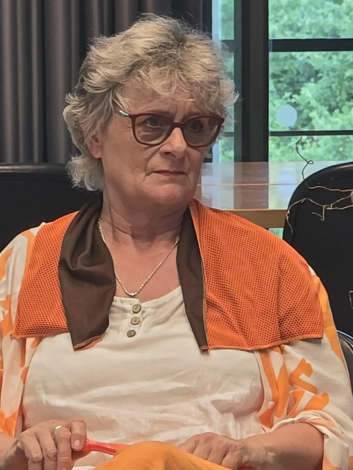 Barbara Zander war fünf Jahre alt, als sie nach Königsfeld "verschickt" wurde. Beim Zeitzeugengespräch zeigte sie auf, wie dieses Erlebnis und auch ihr strenges Elternhaus selbst bis heute nachwirken.