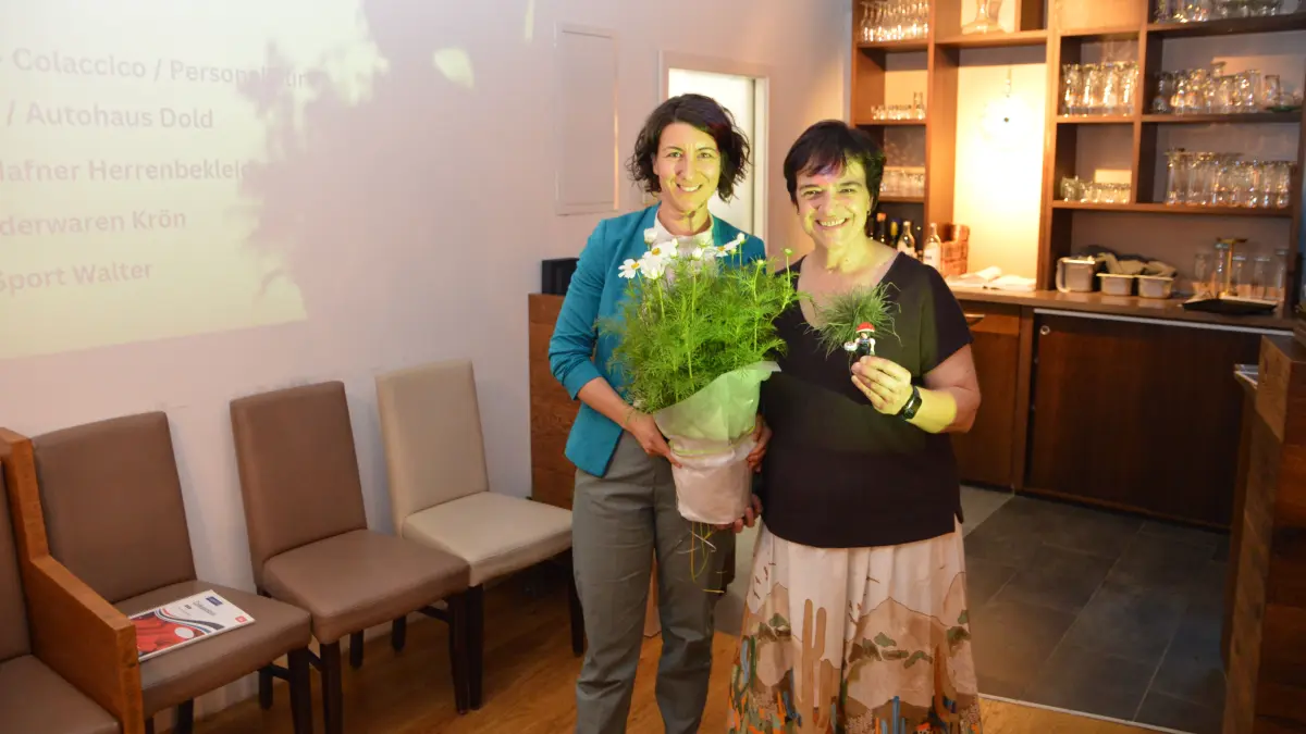 OBin Dorothee Eisenlohr dankte Kirsten Moosmann für ihren Einsatz.