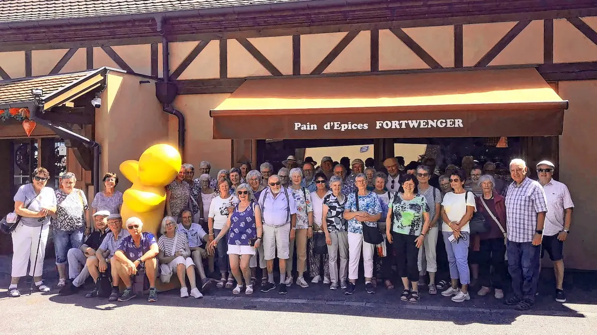Die Senioren erlebten einen unvergesslichen Tag im Elsass.