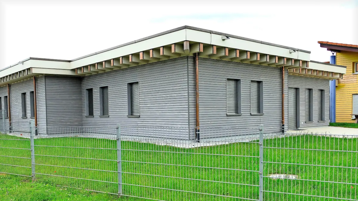 Der Anbau ist fertig