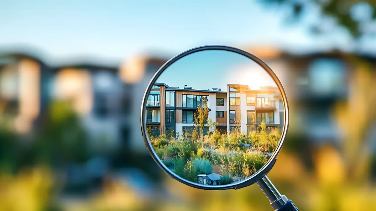 Makler nehmen den Immobilienmarkt genau unter die Lupe.