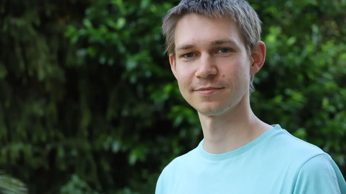 Der 31-jährige Villinger Oliver Riester peilt langfristig eine Professur an.