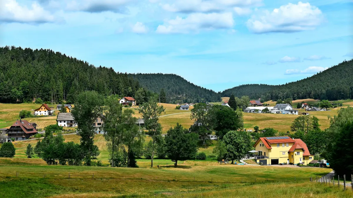 Die einzigartige Landschaft in Sulzbach.