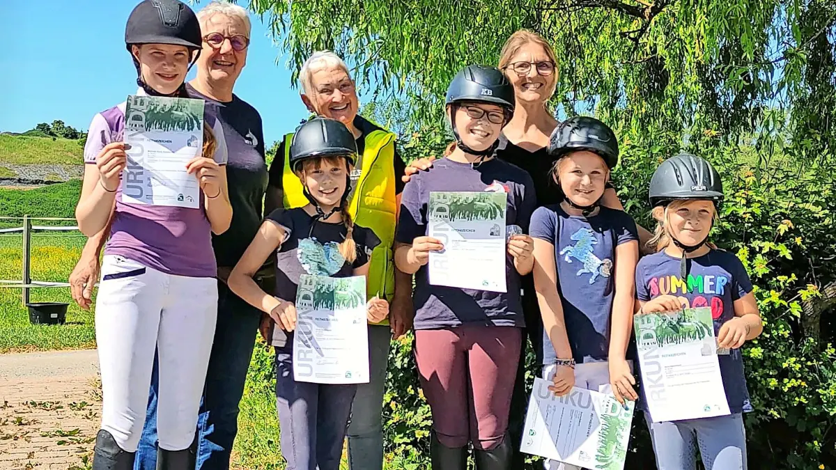 Reitabzeichen Thurihof Tuningen Sommer 2026