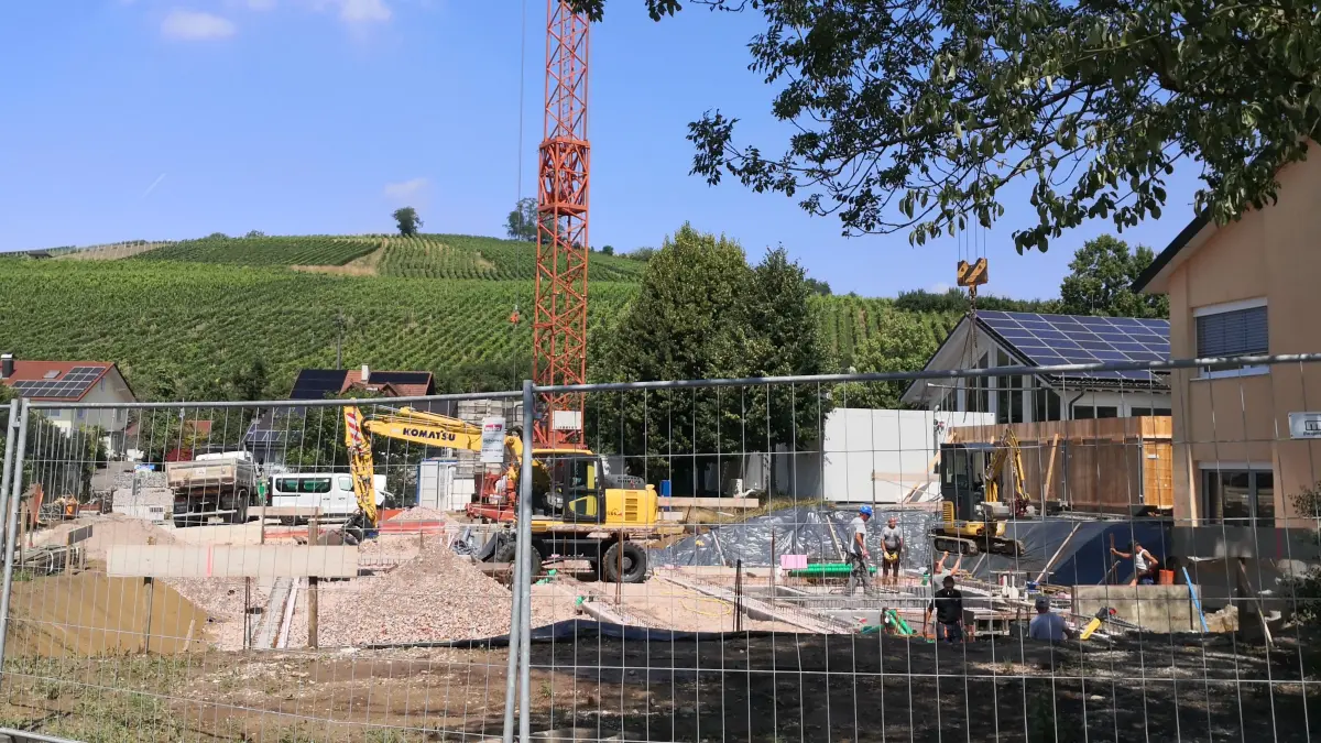 Bei der Grundschulerweiterung in Mauchen geht es voran.