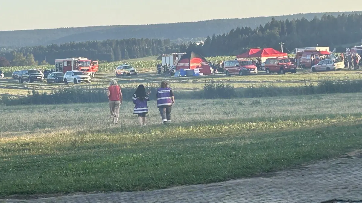 Brand auf einem landwirtschaftlichem Anwesen in Obermusbach