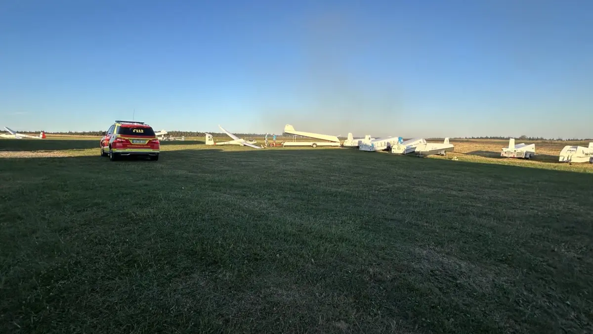 Brand auf einem landwirtschaftlichem Anwesen in Obermusbach