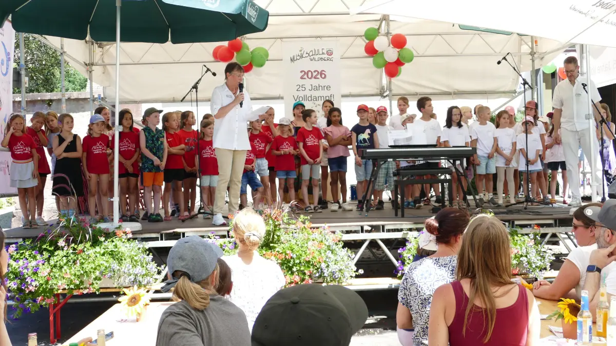 Die Musikschule Wildberg feiert ihr Jubiläumsfest.