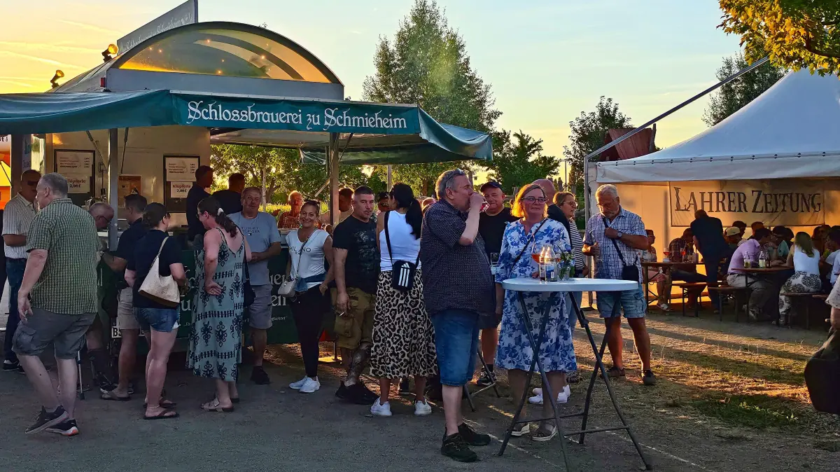 Die Schlossbrauerei zu Schmieheim sorgte am Wochenende für das Bockbier zum gleichnamigen Fest.