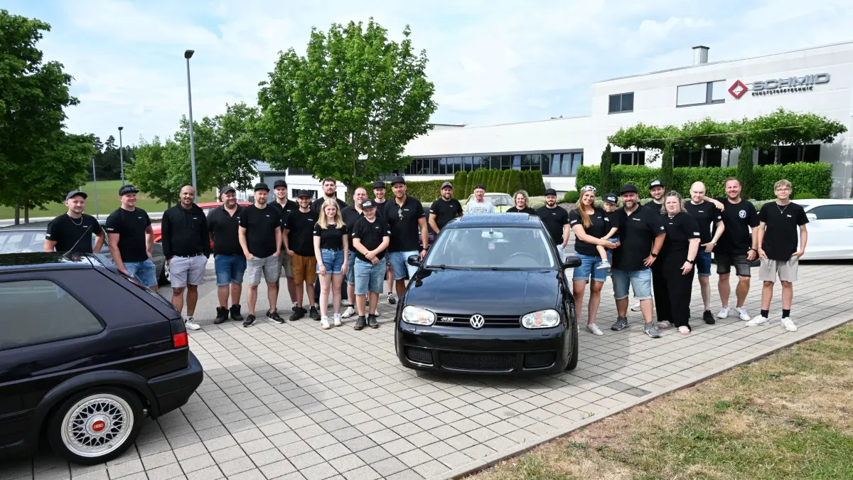 Großes Autotreffen in Salzstetten.