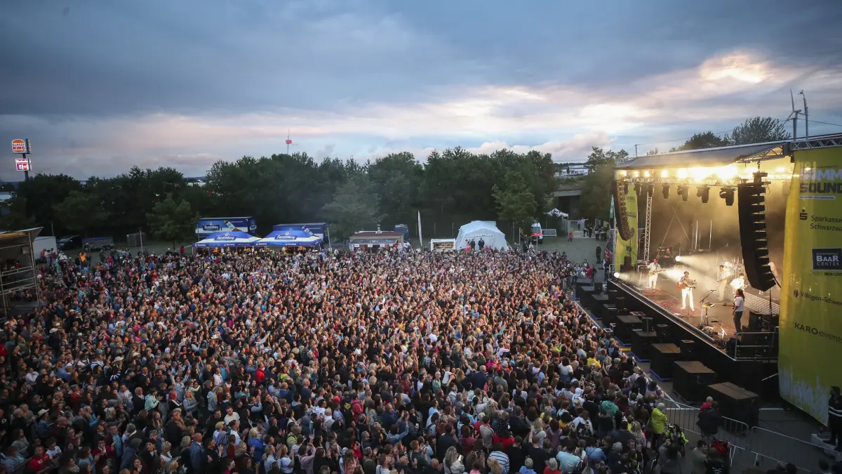 Ein großes Open-Air-Festival mit großen Namen, das ist der Sommersound VS, hier im Jahr 2023. Auch für 2026 erwarten die Besucher wieder drei spannende