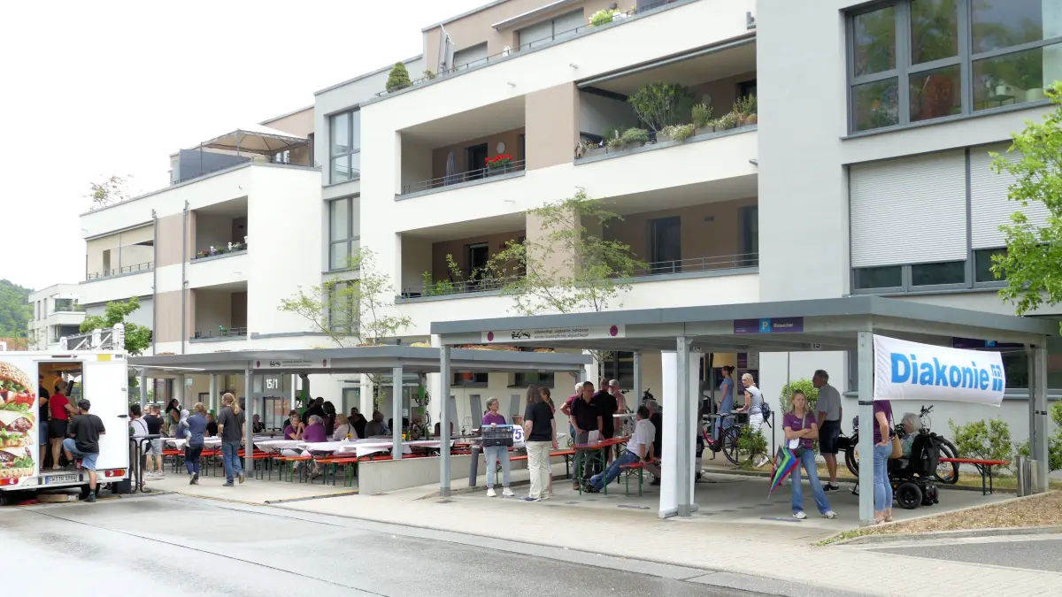 Tag der offenen Tür zum 50-jährigen Bestehen der Diakoniestation Nagold (Außenbereich)