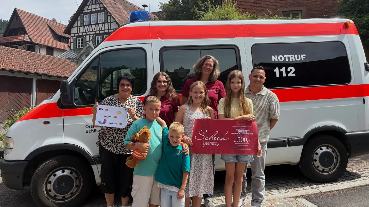 Spende aus Kirchenkonzert für das Jugendrotkreuz