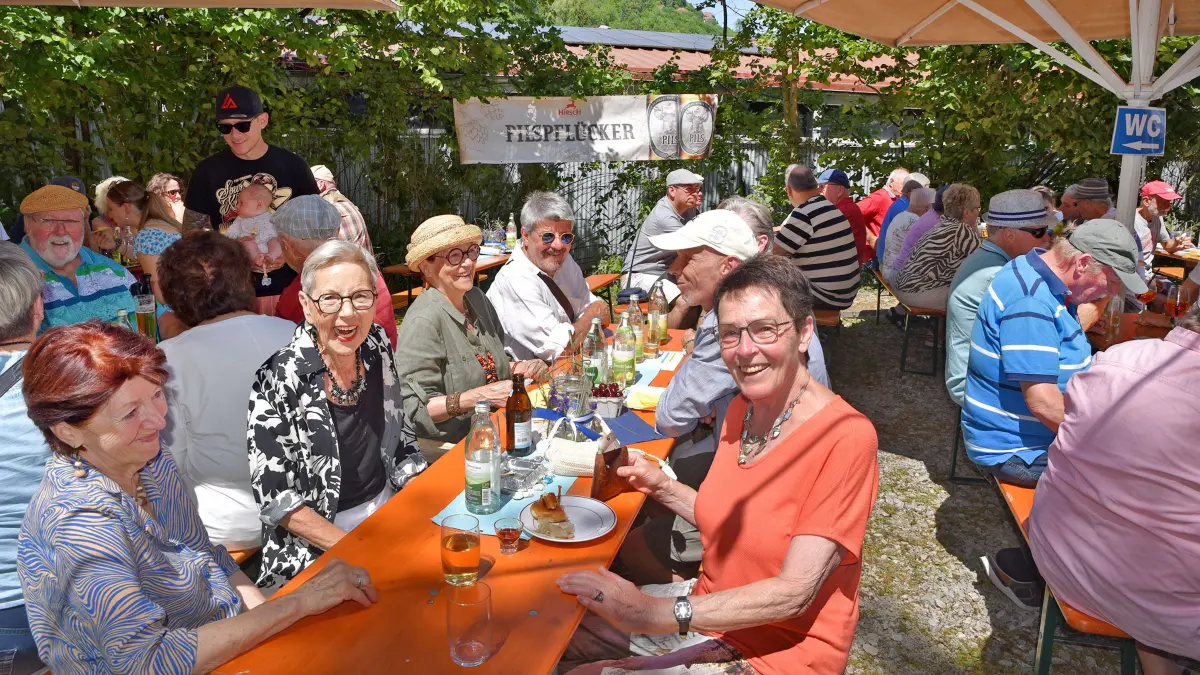 Die Gäste genossen die Gastfreundschaft der Narrenzunft.