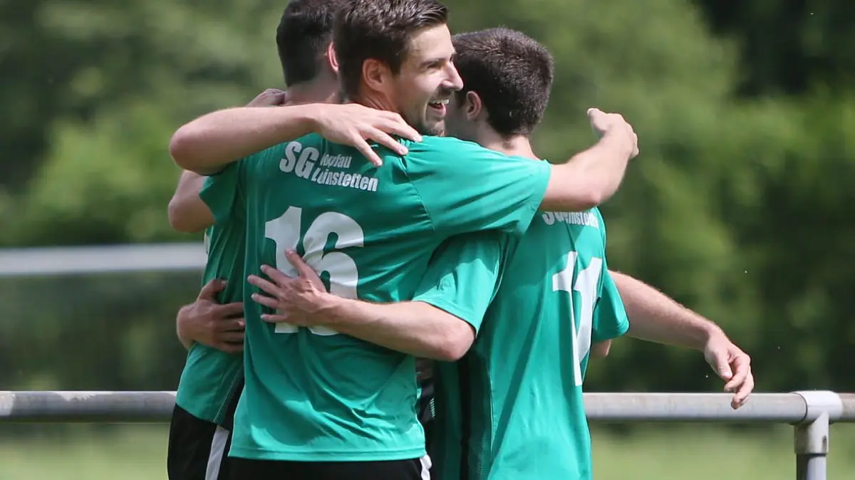 Dominik Müller (Nummer 16) erzielte 29 Tore für die SGM Hopfau/Leinstetten in der Kreisliga B Staffel 3