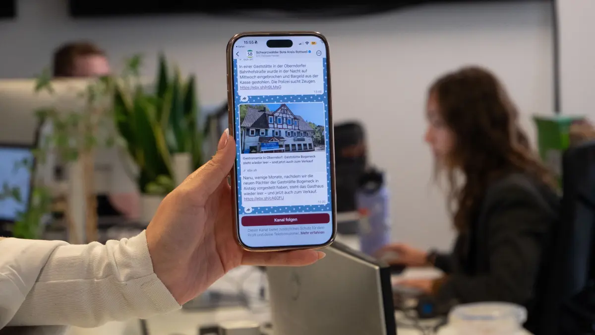 Die WhatsApp-Channel bringen Nachrichten aus ihrem Landkreis zuverlässig aufs Smartphone.