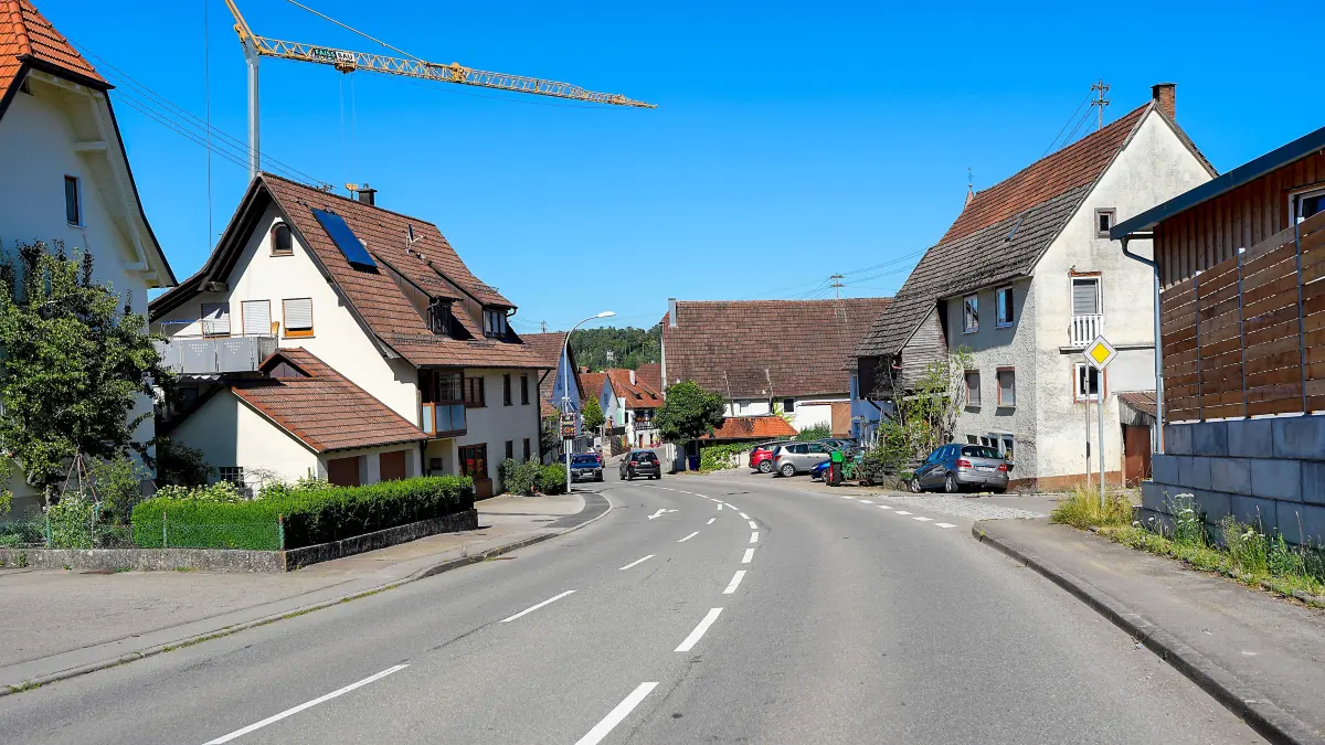 Die Steinachstraße in Grünmettstetten soll komplett saniert werden.