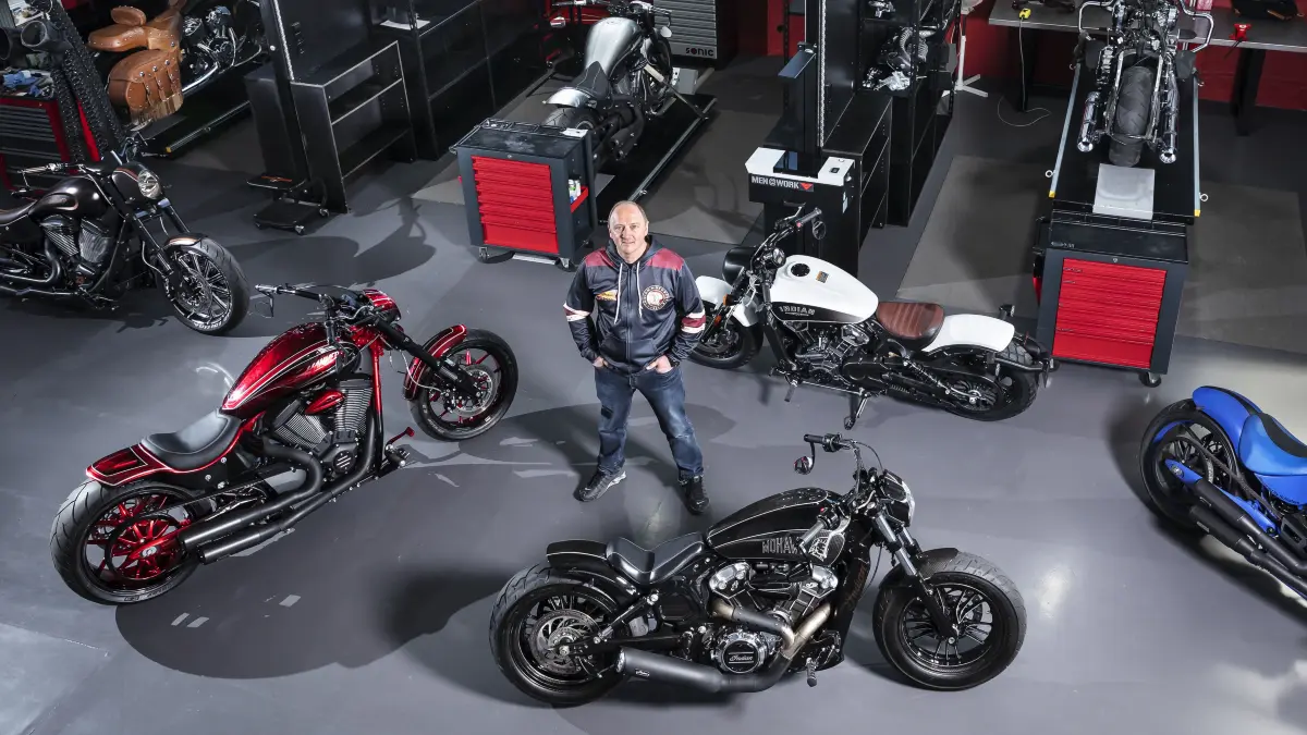Vor nunmehr 40 Jahren hat Volker Sichler seine Motorradschmiede gegründet und schreibt seither Erfolgsgeschichte.