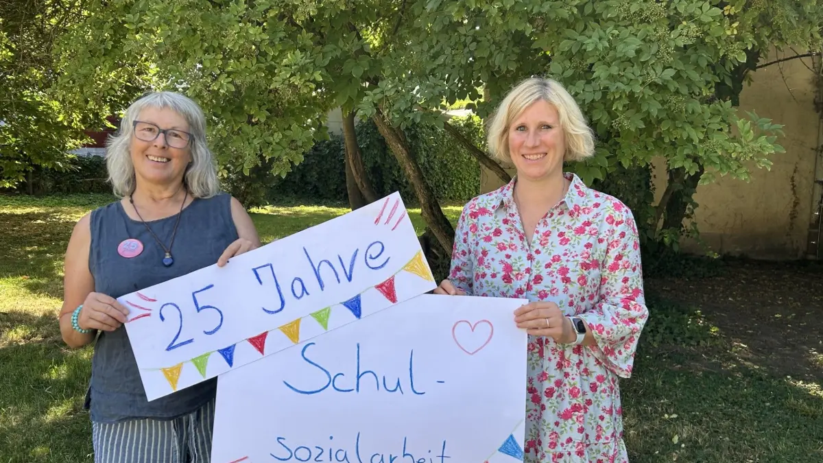 Karin Binz (links) und Sarah Heitzmann feierten gemeinsam.