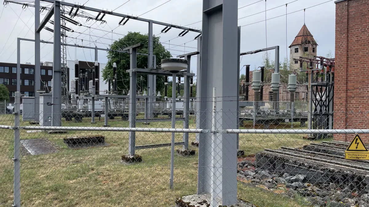 Das Umspannwerk in der Schwenninger Lupfenstraße wird modernisiert.