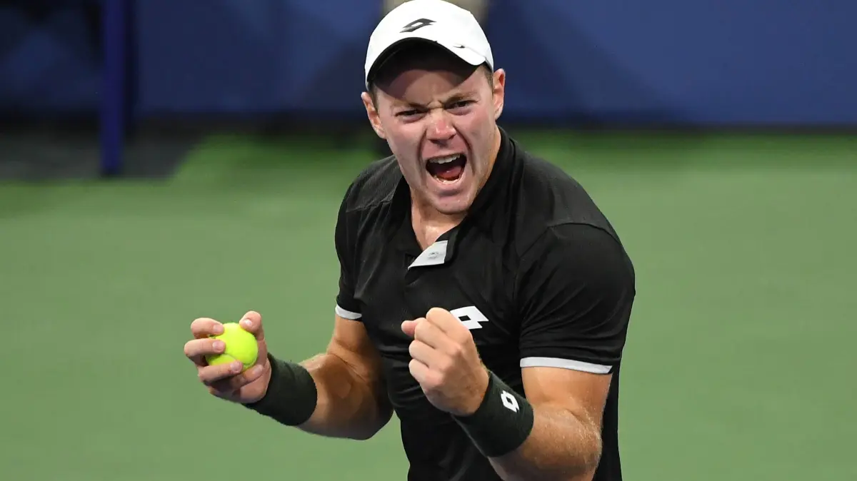 Sport Bilder des Tages US OPEN 2019 Dominic Koepfer , Germany *** US OPEN 2019 Dominic Koepfer , Germany