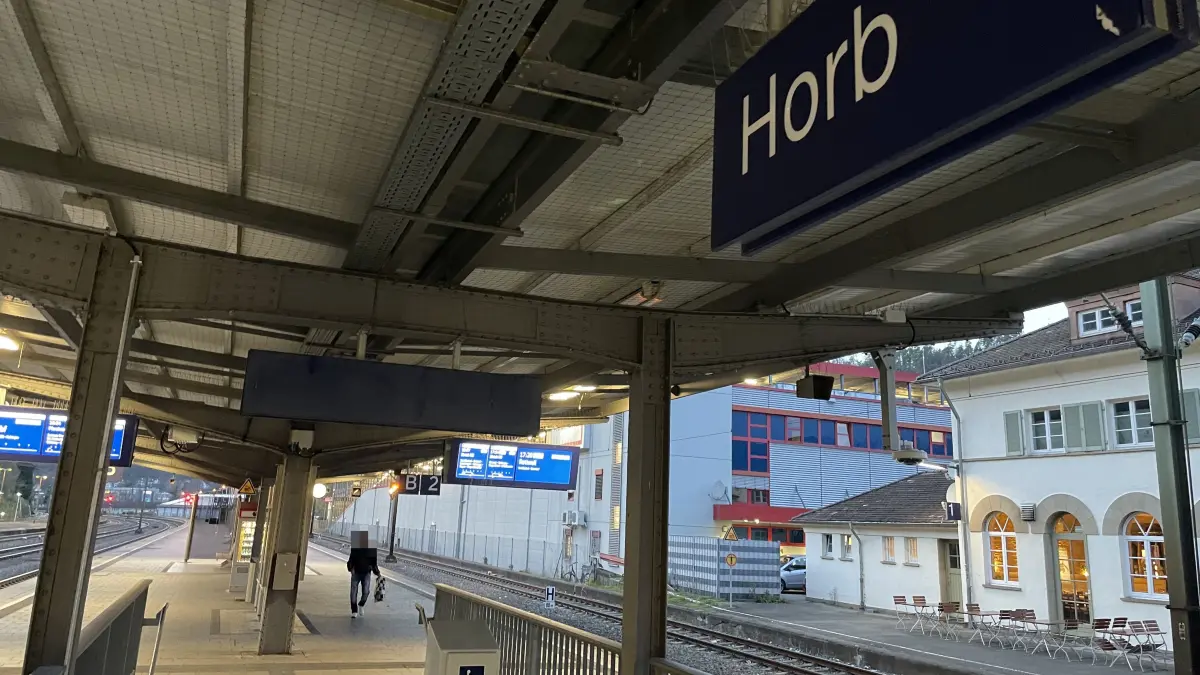 Ist der Horber Bahnhof ein Kriminalitätsschwerpunkt? Der Horber Polizeichef klärt auf.