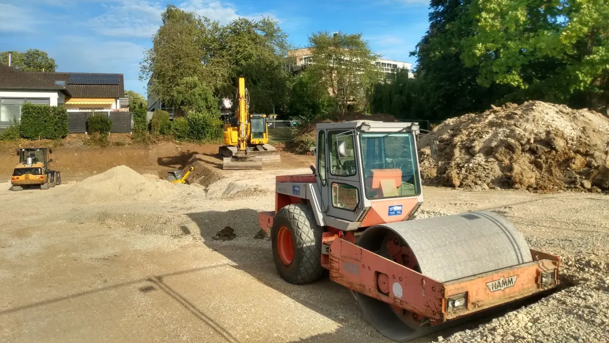 Baustelle Kiga Charlottenstraße
