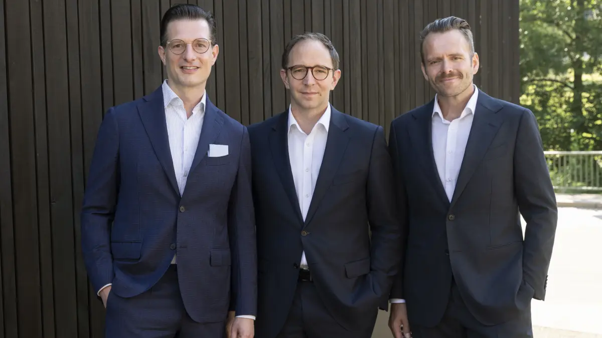 In neuen Führungspositionen bei der Fährhaus Collection: (von links) Markus Beus, Simon Seis und David Breuer