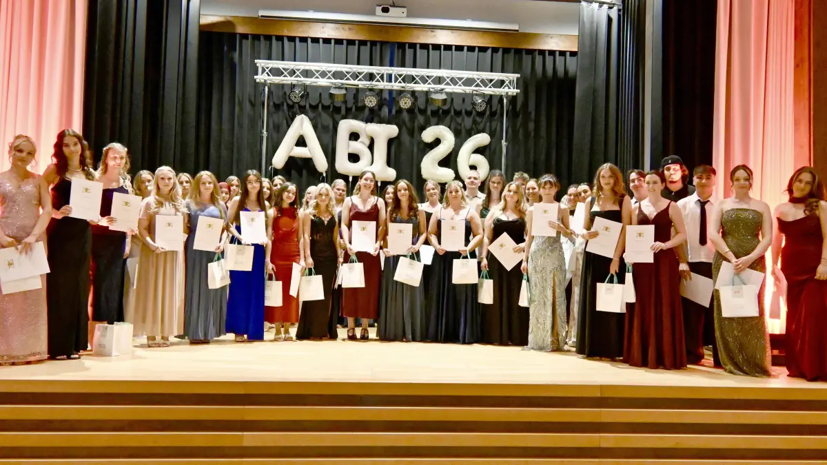 Der Abiturjahrgang 2026 an der Annemarie-Lindner-Schule Nagold