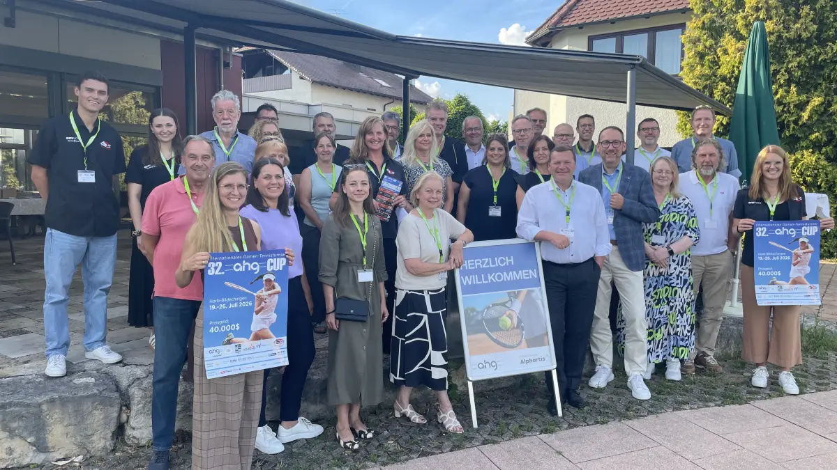 Viele Sponsoren, Förderer, Unterstützer und Vereinsvertreter kamen zum Sponsoren- und Presseevent des 32. AHG-Cups ins Tagungs- und Sporthotel Aramis nach Gäufelden-Nebringen.
