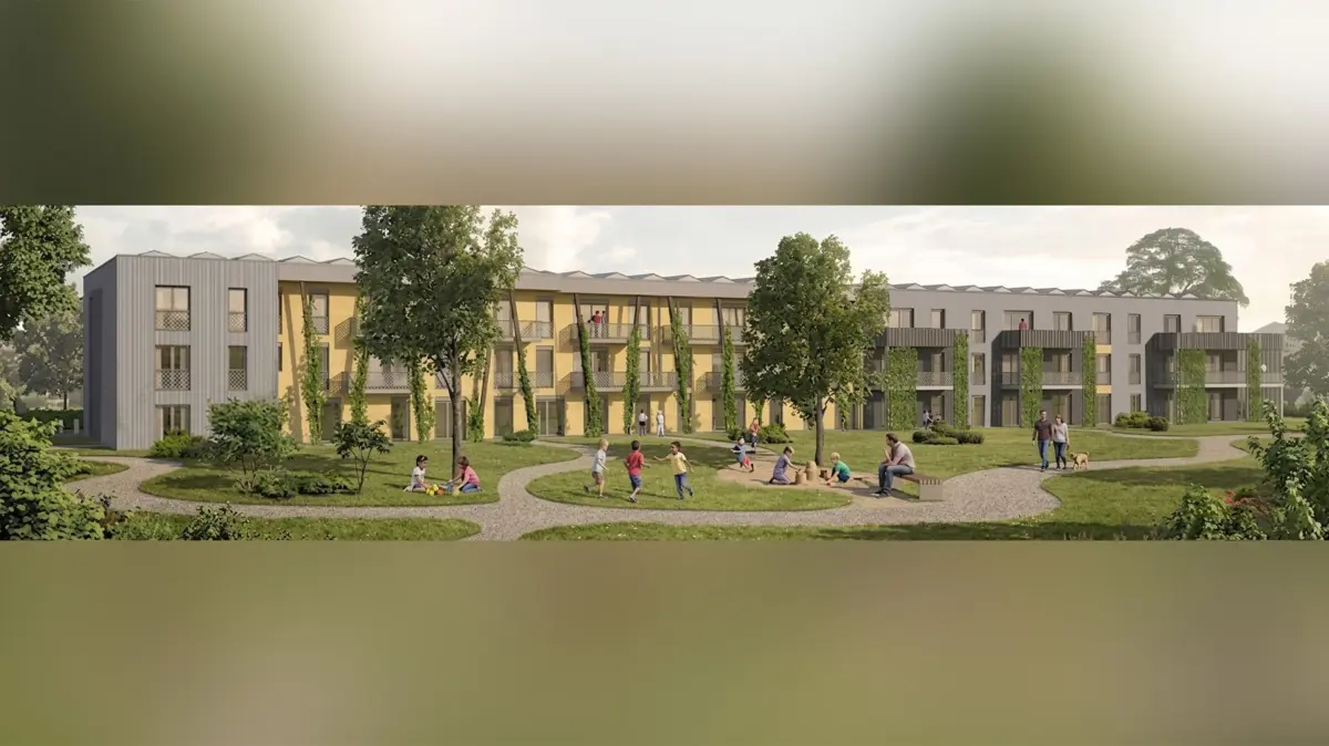 Die Ansicht des aktuellen Planungsstands von Bauabschnitt eins.